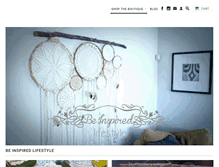 Tablet Screenshot of beinspiredboutique.com